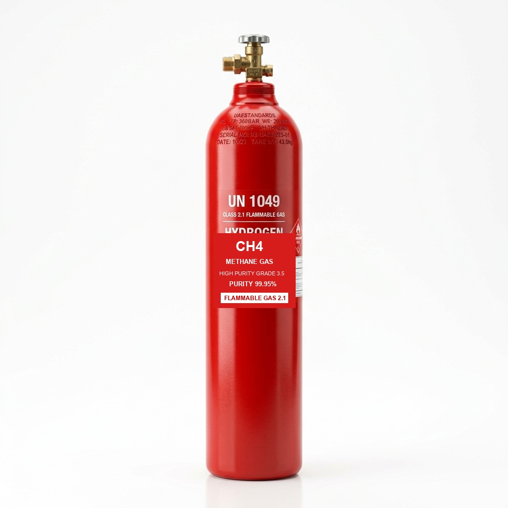 Methane Gas (CH₄)