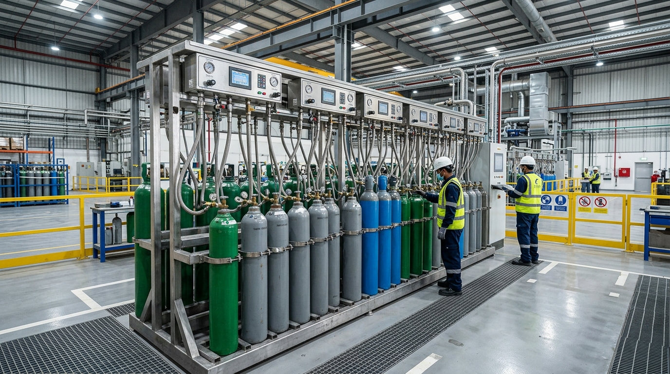 Aeropure Gas Cylinder Filling Station Dubai