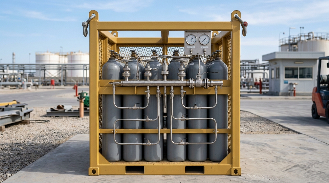 16-Cylinder Manifold Cylinder Packs (16-Cyl Racks)