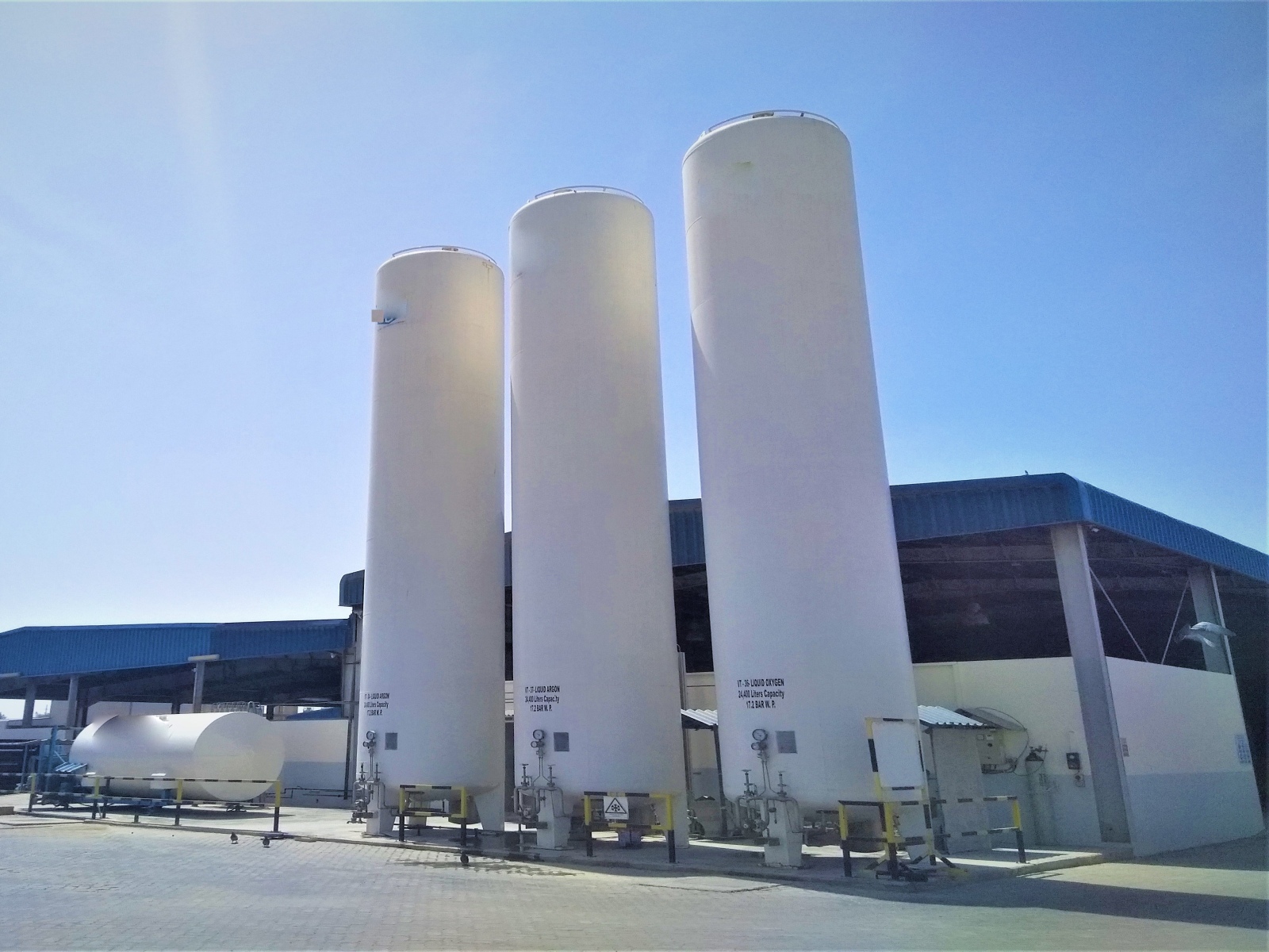 Plant Cryogenic Bulk Storage for Cylinder Refilling